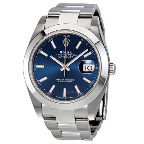 rolex datejust men's stainless steel